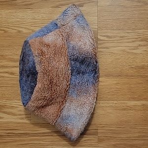 Fuzzy bucket hat
